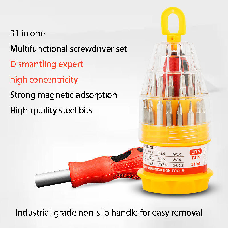 31-in-1 repair tool set screwdriver