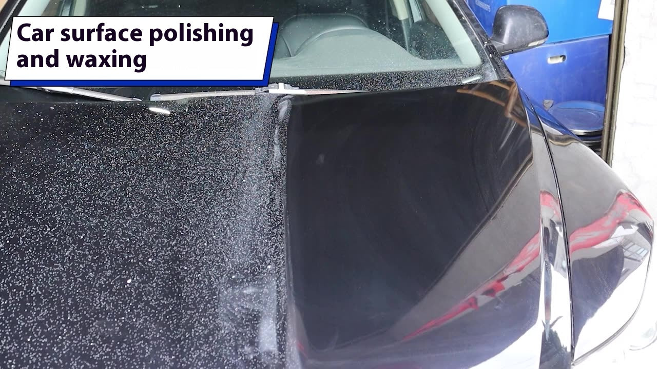Wireless polishing and waxing machine