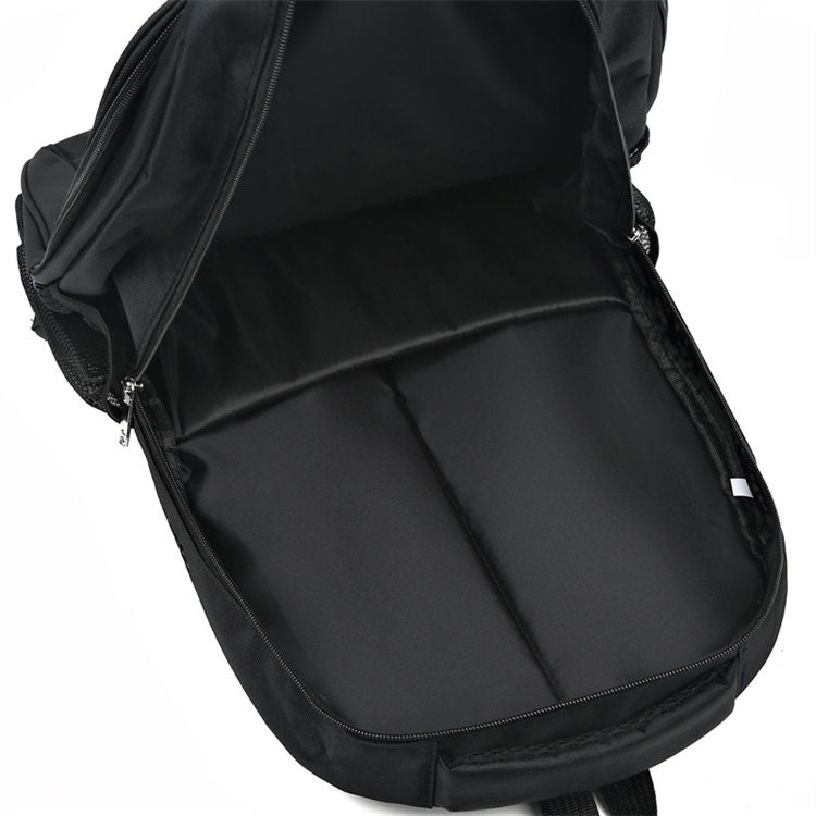 A large-capacity waterproof laptop backpack for business trips