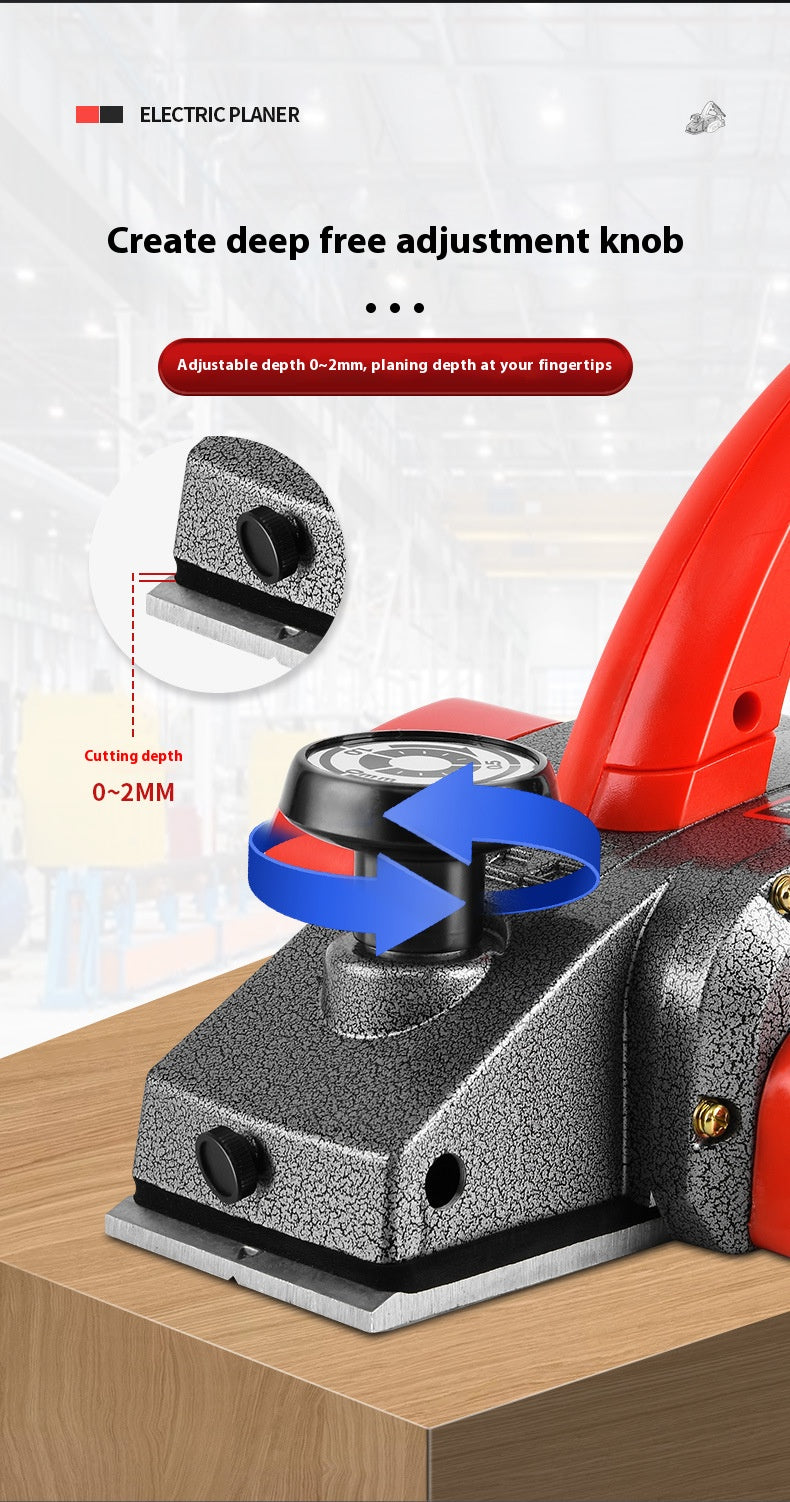 Professional electric wood planer