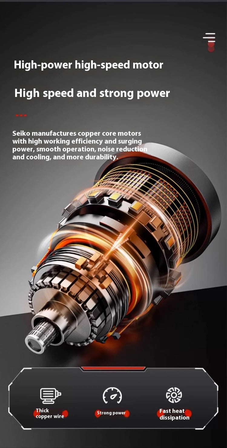 High-power multi-purpose vacuum cleaner and blower