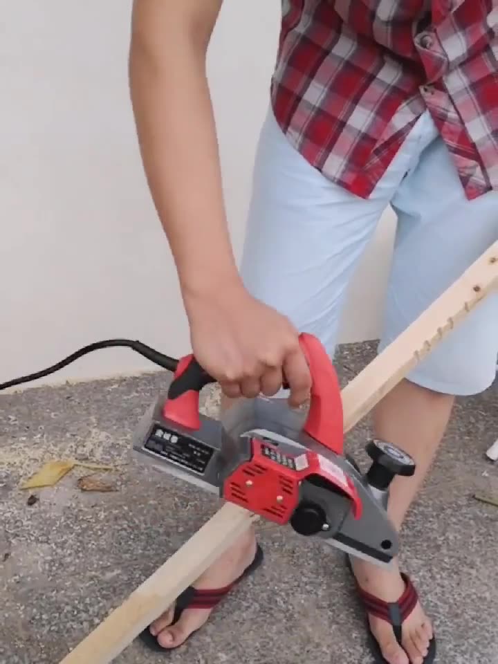 Professional electric wood planer