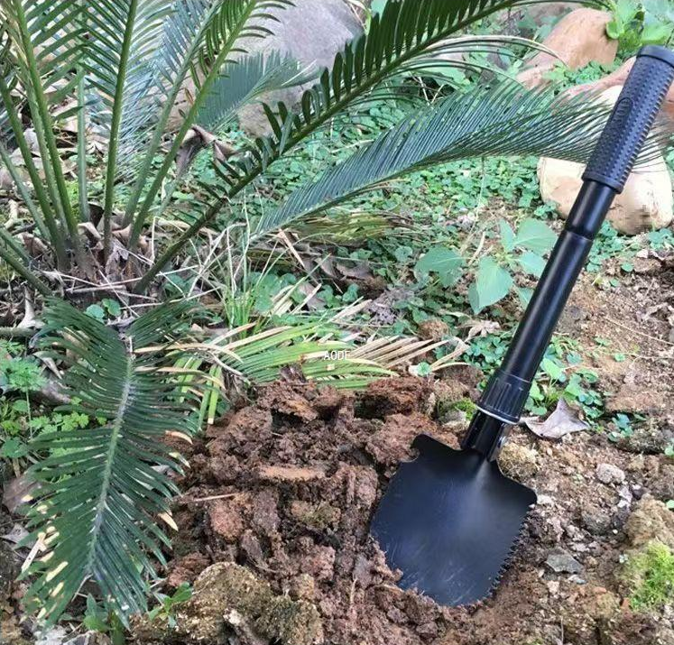 Multi-functional engineer's shovel