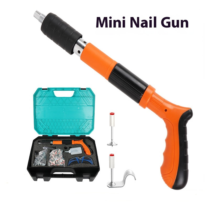 Silenced nail gun