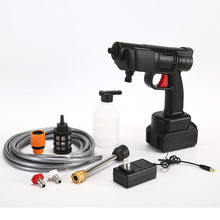 Portable cleaning pressure gun