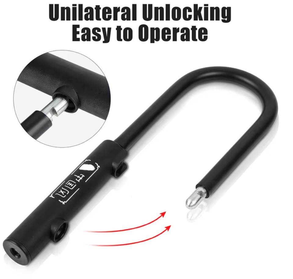 Bicycle U-shaped lock