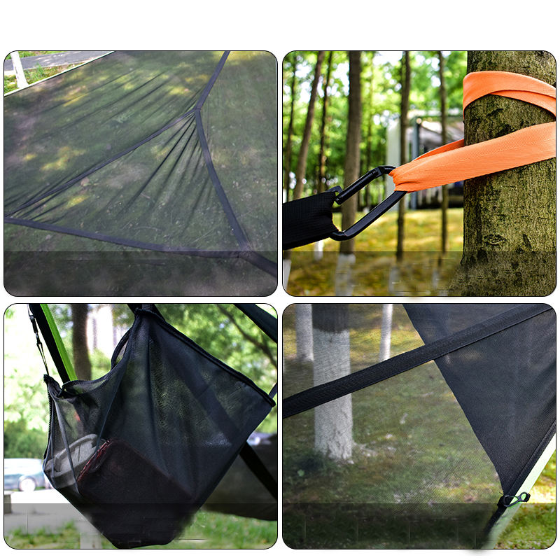 Outdoor triangular hammock