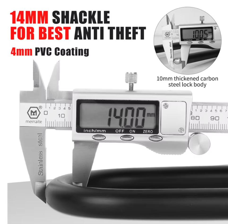 Bicycle U-shaped lock