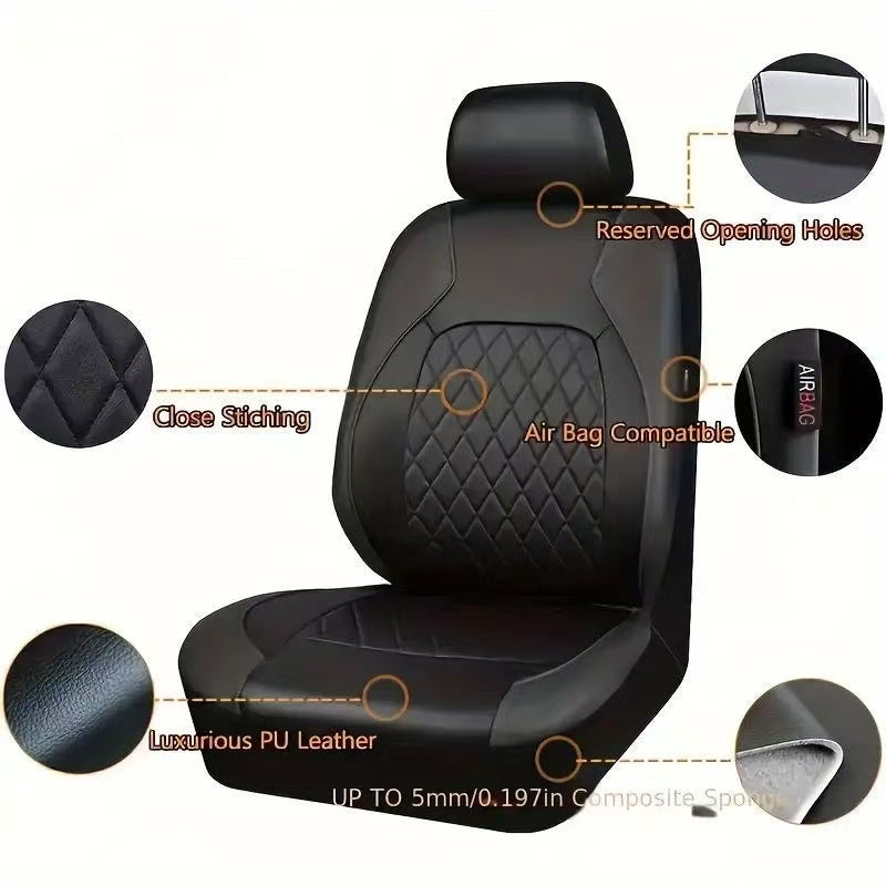 Full set of 9 car seat covers