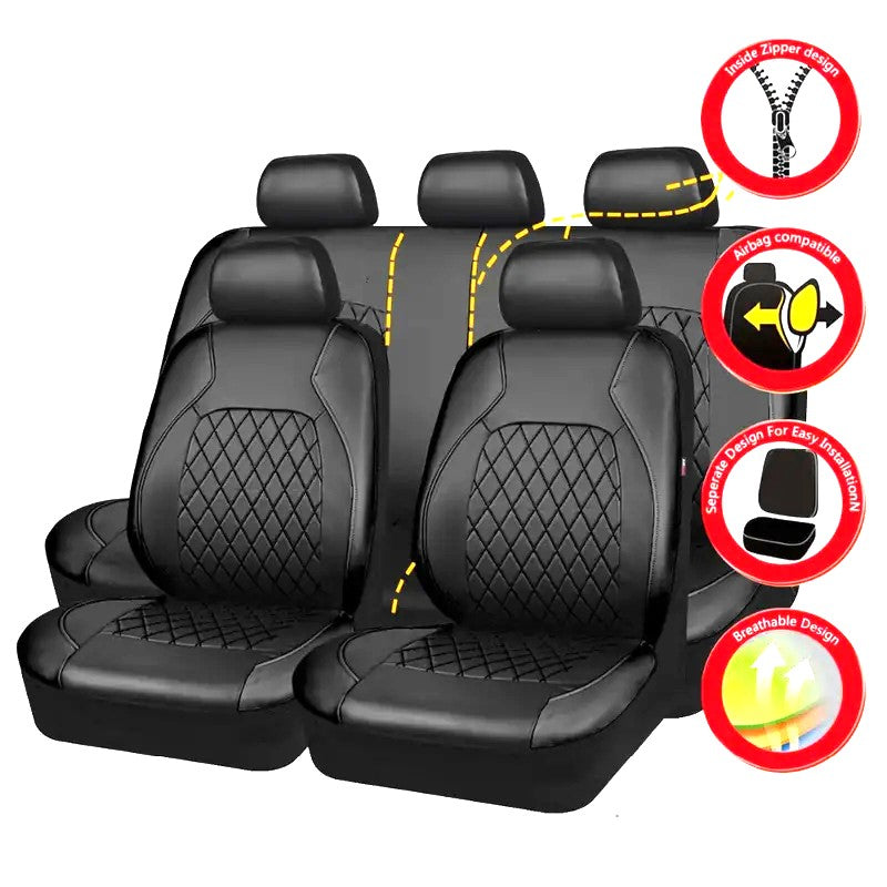 Full set of 9 car seat covers