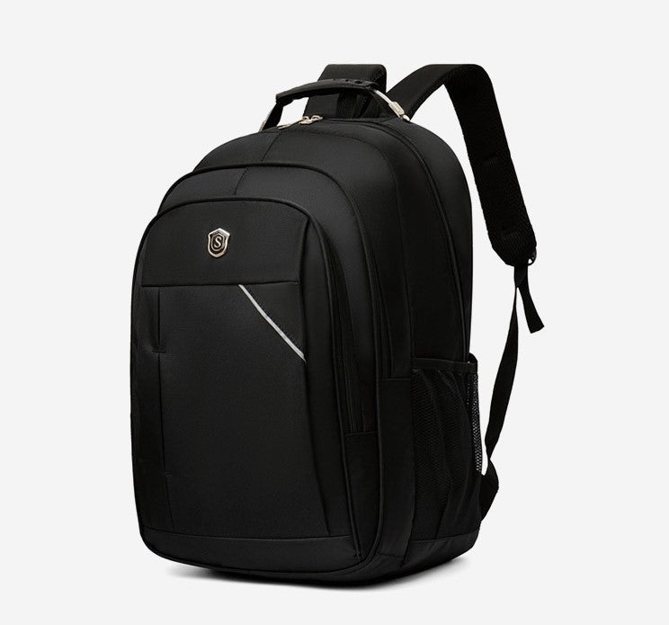 A large-capacity waterproof laptop backpack for business trips