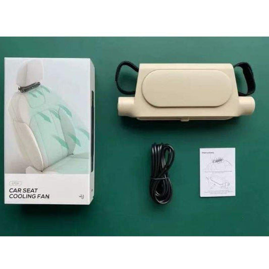 Portable car seat fan
