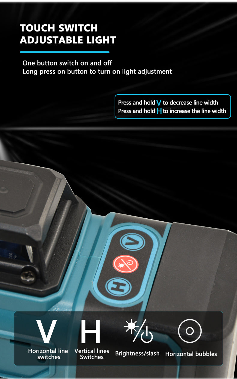 4D16-thread laser level