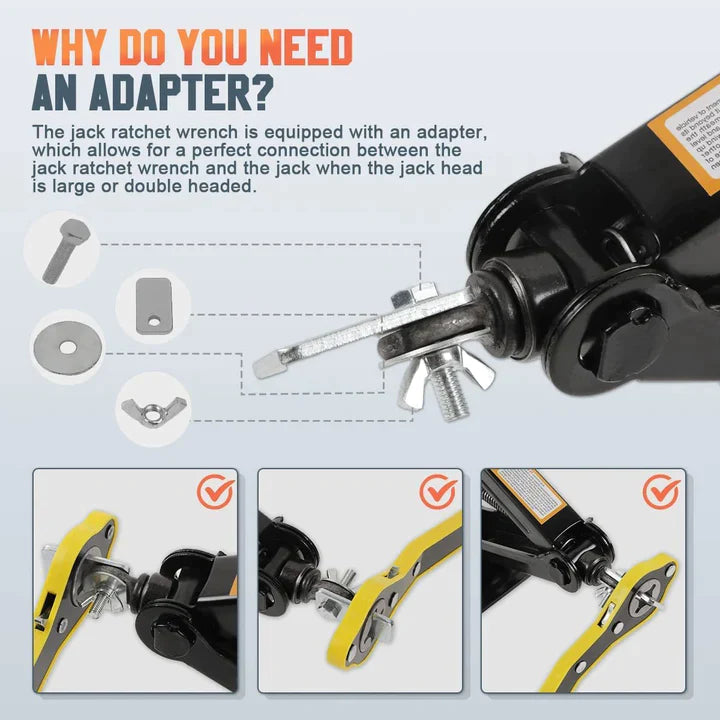 Jack assist wrench