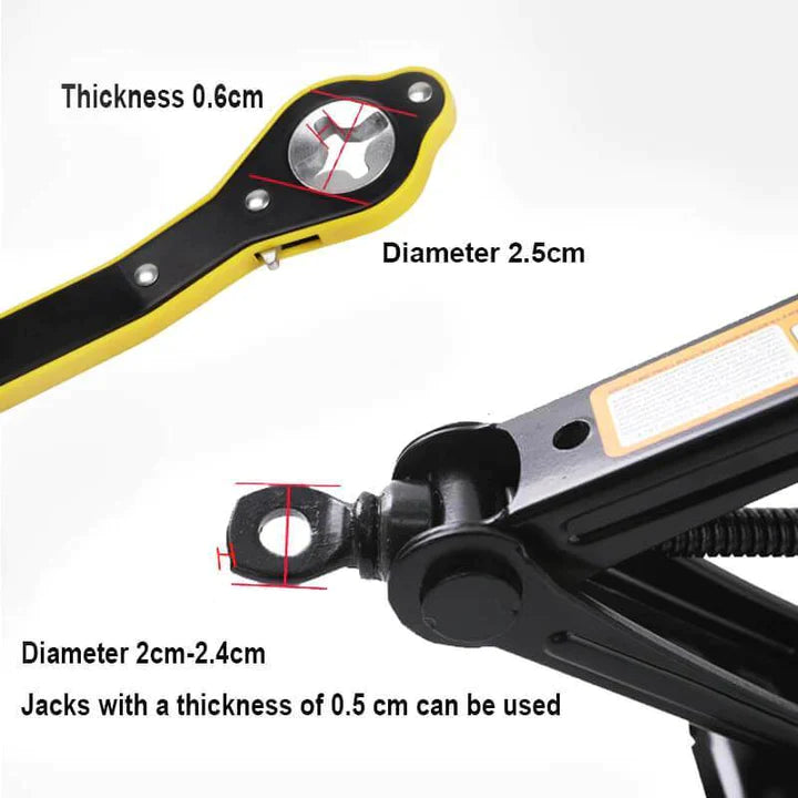 Jack assist wrench